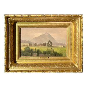 European Landscape Oil Painting, 1873