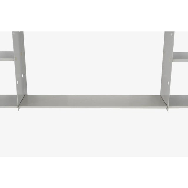 Metal 1970s Enzo Mari Dima Modular Wall Shelving System For Sale - Image 7 of 11