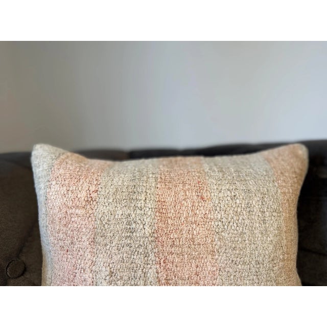 This pillow is made from authentic Turkish hemp (kendir) fabric — one of the oldest and most natural textiles in Anatolian...