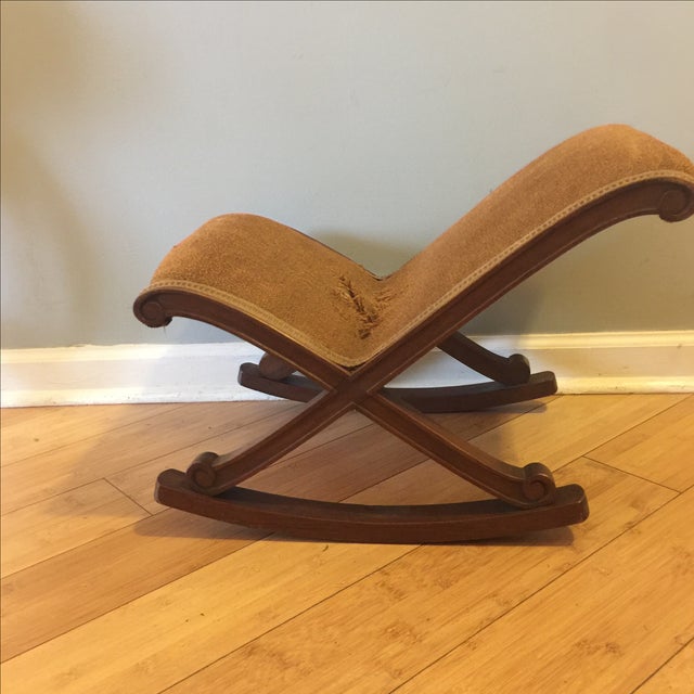 Antique Horse Hair Rocking Chair Chairish