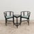 Black Ash Armchairs and Coffee Table by Ernest Archibald Taylor, 1980s, Set of 3 For Sale - Image 11 of 12