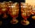 1960s Mid Century Modern Noritake Provincial Set of Amber Goblets - 24 Pieces For Sale - Image 9 of 9