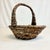 Boho Chic Vintage Boho Chic Coastal Twisted Seagrass Basket For Sale - Image 3 of 9