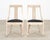 Contemporary Pair of Maitland Smith Attributed Tessellated Stone Gondola Chairs For Sale - Image 3 of 18