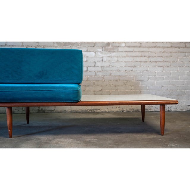 1950s 1950s Mid-Century Modern Adrian Pearsall Attr. Walnut Daybed For Sale - Image 5 of 18