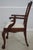 Queen Anne Set of 8 Maitland Smith Mahogany Philadelphia Dining Chairs For Sale - Image 3 of 18