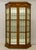 Neoclassical Style Fruitwood and Glass Vitrine For Sale - Image 4 of 10