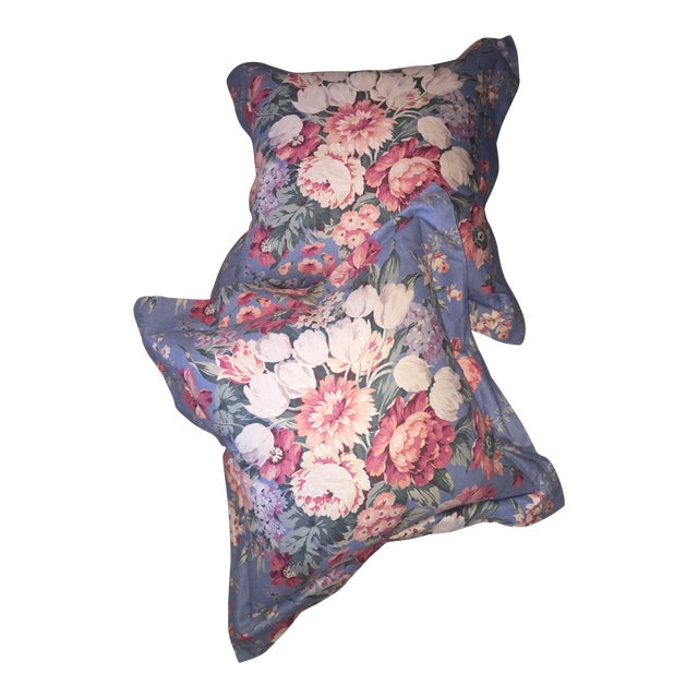 Vintage Ralph Lauren Country Floral Custom Pillows a Pair Chairish