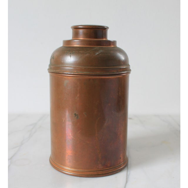 Art Deco 1930s Copper Rumidor Tobacco Humidor New York New York For Sale - Image 3 of 8