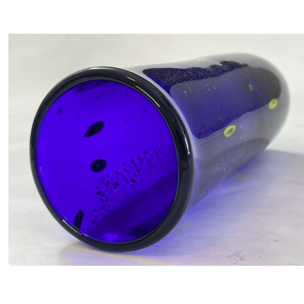 this vase is a spectacular example of classic Murano techniques. Though unmarked, the quality and intricacy point directly...