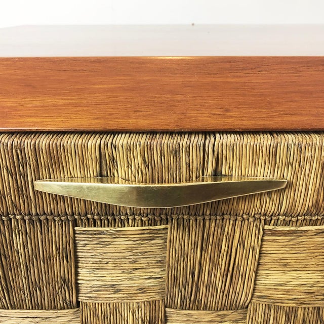 1950s Petite Credenza Attributed to Edmond Spence For Sale - Image 12 of 17