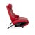 Red Leather Solo 699 Armchair with Manual Function from WK Wohnen For Sale - Image 11 of 14