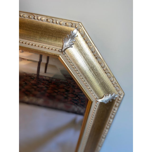 Large Wood Framed Allegro Mirror Italy Made Bombay Company Beveled Edge Here is a nice used condition mirror. Allegro...