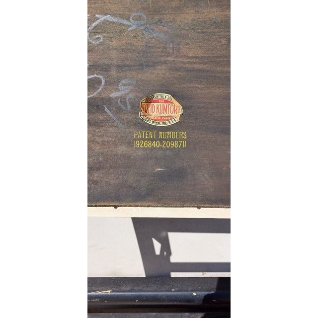 Wood Set of 4 Louis Rastetter & Sons Chairs For Sale - Image 7 of 8