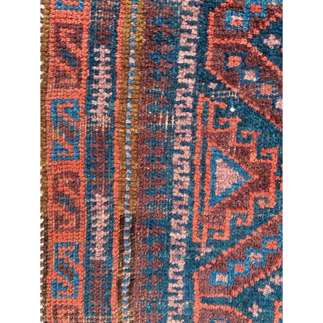 Antique Balutch Rug For Sale - Image 11 of 14