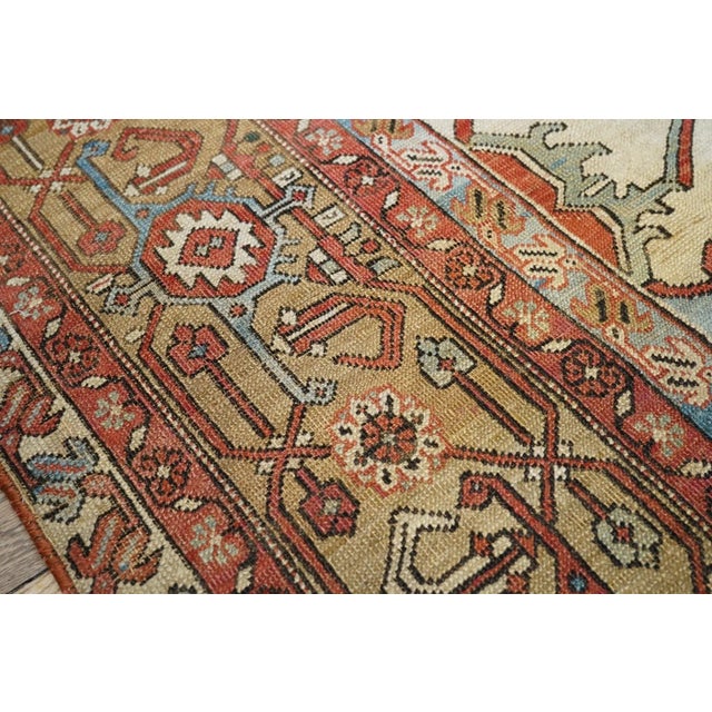 Antique Serapi Rug 12'0'' x 19'6'' For Sale - Image 9 of 12