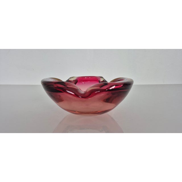 Murano glass ashtray from the 1960s. I have official proof of authenticity such as vintage catalogs, designer records, or...