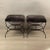Art Deco Pair of Grey Fur 'Strapontin' Stools by Design Frères For Sale - Image 3 of 8