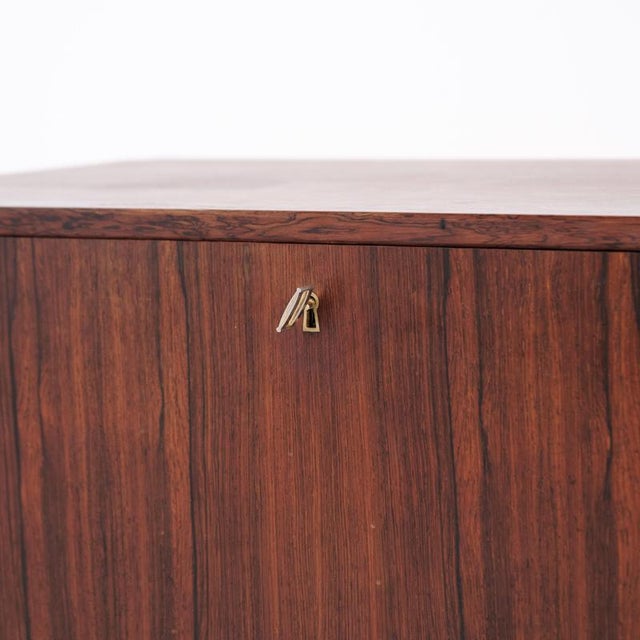 Danish Rosewood Wall Mounted Cabinet, 1960s For Sale - Image 6 of 12
