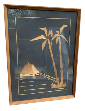 Vintage Hungarian Hand Made Picture