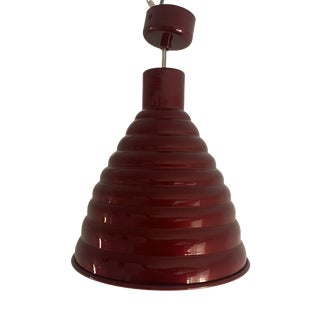 Vintage Industrial Pendant Light by Sijaj Hrastnik, Former Yugoslavia, 1970s For Sale