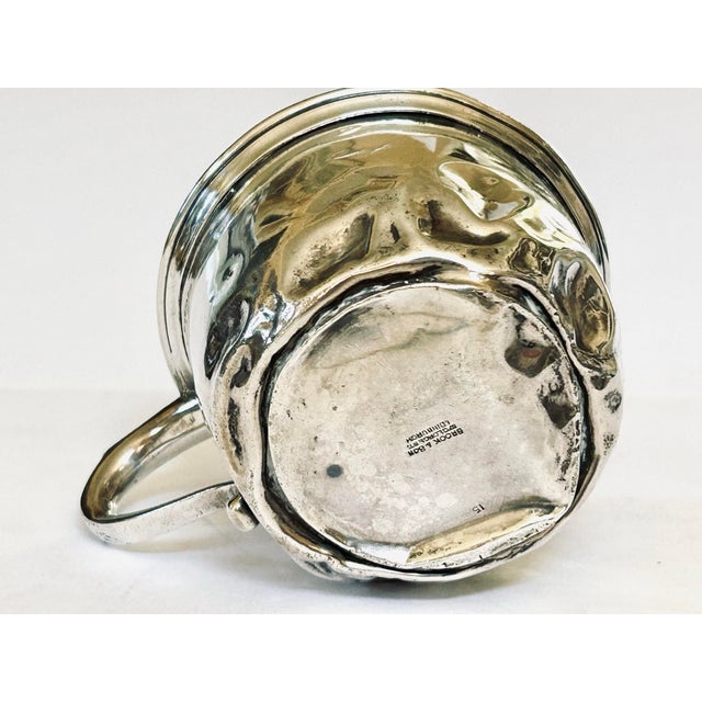 Antique 1914 Sterling Silver Child's Baby Cup, Baker & Staniforth Sheffield, 92g For Sale In San Francisco - Image 6 of 9