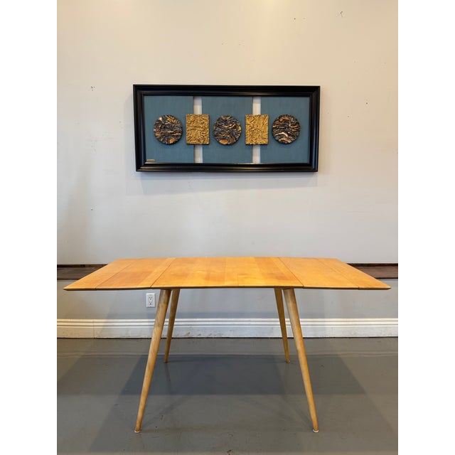 An exceptional early dining set by legendary designer Paul McCobb, one of the most influential figures of American Mid-...