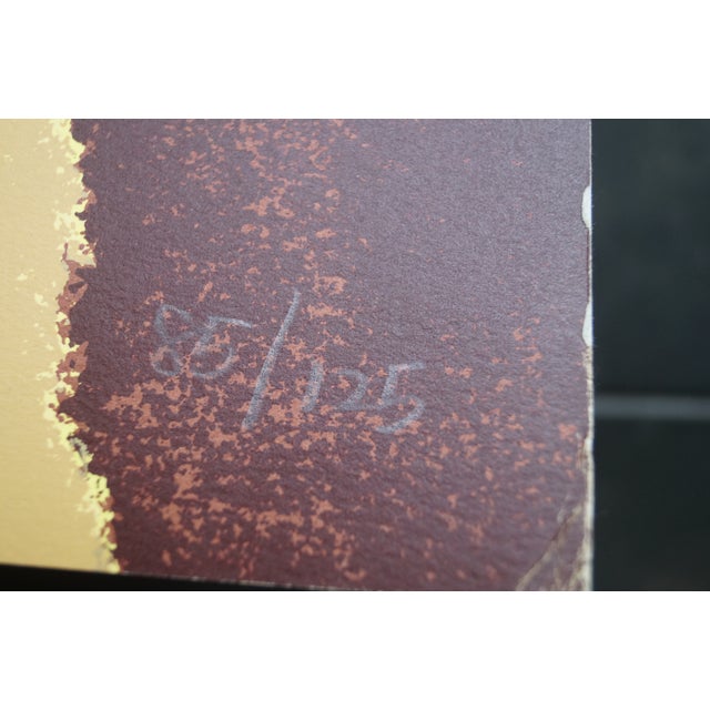 Printmaking Materials 1970s Theodoros Stamos Infinity Field Screen Print - Signed & Numbered For Sale - Image 7 of 7