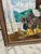 1970s Framed Wooden Floral Painting, Signed by Artist For Sale In Atlanta - Image 6 of 7