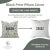 Not Yet Made - Made To Order Fabdivine Linen Blend Throw Pillow Cover, Jarui-2x20 Inch For Sale - Image 5 of 5
