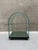 Green Postmodern Italian Curved Green Glass Bar Cart by Fiam, 1980s For Sale - Image 8 of 11