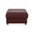 Red Blues Leather Stool in Red Wine and Red Bordeaux Chrome from Ewald Schillig For Sale - Image 8 of 12