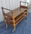 Wood Vintage English Mahogany Three Tier Trolley/Cart - Server For Sale - Image 7 of 8