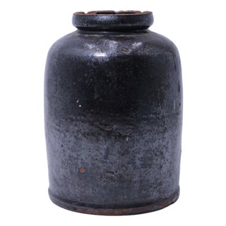 Stoneware Pottery Storage Crock Canning Jar For Sale