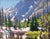 Dream Lake by Judd Mercer | Oil Painting of a serene lake surrounded by mountains and trees For Sale