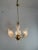 1960s Mid-Century Hanging Light with Murano Glass Leaves, 1960s For Sale - Image 5 of 13