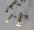 Set of five Model 36 wall lamps designed by Gino Sarfatti and manufactured by Arteluce in the 1950s. Model 36 is an...