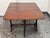 Brown Federal Style Mahogany Drop-Leaf Gateleg Dining Table, Vintage For Sale - Image 8 of 12
