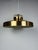 Danish Brass Pendant Lamp by Super Light, 1970s For Sale - Image 4 of 4