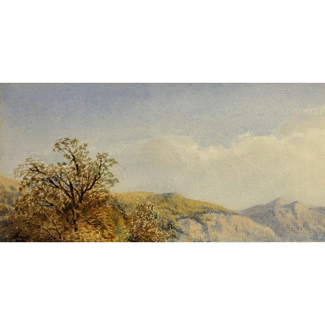 Cornelius Pearson & Thomas Francis Wainewright, Crumlin Bog and Neath River Estuary, Swansea, 1872, Watercolor For Sale - Image 6 of 18