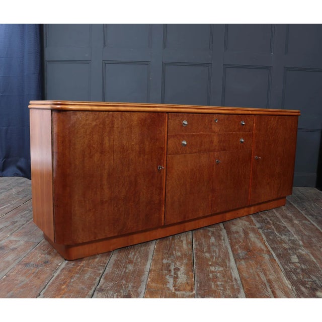 Vintage French Art Deco Credenza, 1930s For Sale - Image 12 of 17