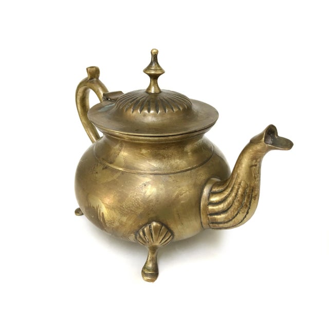 Victorian Vintage Electro Silver Plated Decorative Tea Coffee Pot For Sale - Image 3 of 6