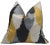 Mid-Century Modern Contemporary Handmade Luxury Silk Throw Pillow With Down Feather Insert For Sale - Image 3 of 8