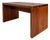 Mid-Century Modern Minimalist Hand-Made / Custom-Made Studio / Gallery Bench in Walnut, Usa, C. 1980s For Sale