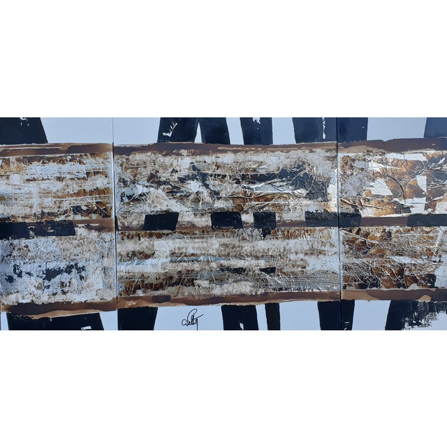 Christian Feltin, The Living Barrier, Acrylic on Canvas For Sale