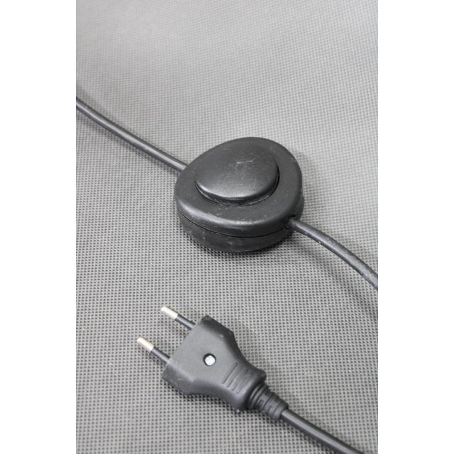 Pink Nickel Floor Lamp with Glass Shade, 1940s For Sale - Image 8 of 11