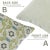 Fabdivine Handmade Block Printed Cushion Cover 12x20 Inch Viscose Linen- Jharoka For Sale - Image 4 of 5