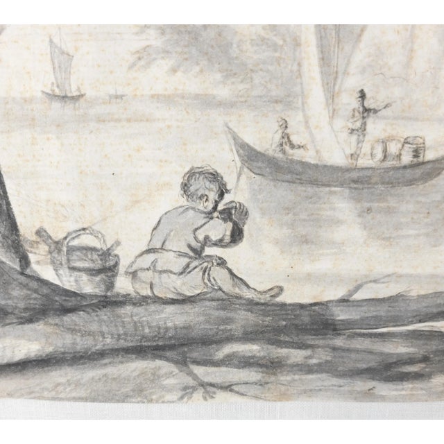 Old Master Renaissance Style Drawing From Karl Mann Associates For Sale - Image 9 of 13