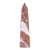 Italian Pink and White Marble Obelisk For Sale