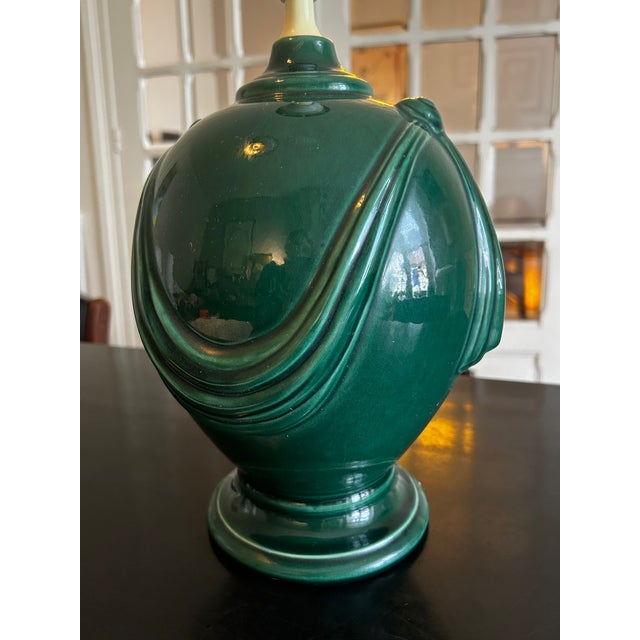 1970s Neo-Classical Ceramic Lamp, 1970s For Sale - Image 5 of 11